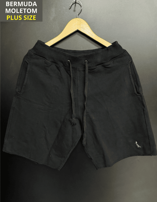 Plus Size Moletom RSV Preto #BPS5