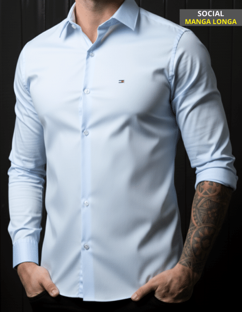 Social Longa Elastano TH Azul #SL92