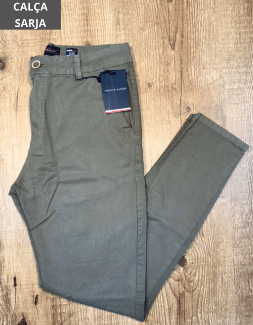 Calça Sarja Elastano TH M. Claro #CS102