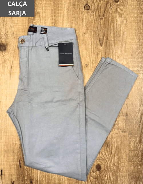 Calça Sarja Elastano TH Cinza #CS104